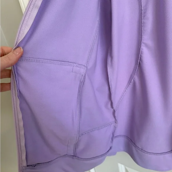 Authentic Masters Magnolia Lane Tech Women's Zip Up Lavender S - Picture 5 of 6